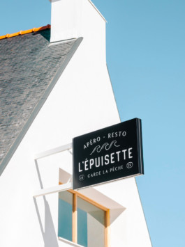 Enseigne Logotype l'Épuisette saint-Pierre Quiberon 