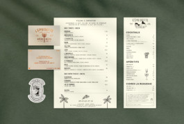 Design graphique l'Épuisette Bretonne restaurant 