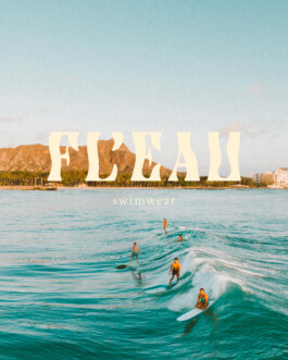Logotype identité visuelle Fl'eau 