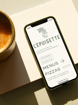 Web design site internet restaurant l'Épuisette Bretonne 
