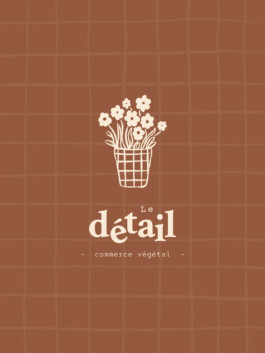 Design graphique Le Détail fleuriste Nantes 