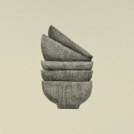Illustration série de bols Juliette Le Priellec 