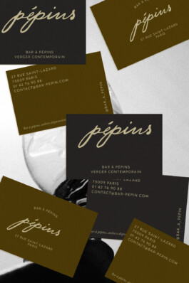 Visit card design graphique 