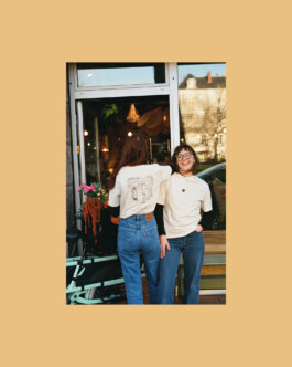 Tshirt illustration Le Détail fleuriste Nantes