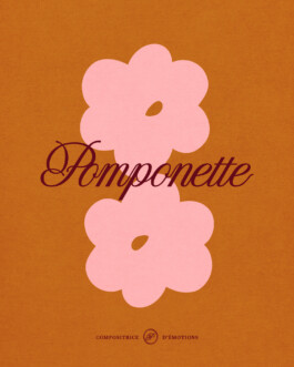 Brand identity Pomponette Fleuriste VAR Provence 